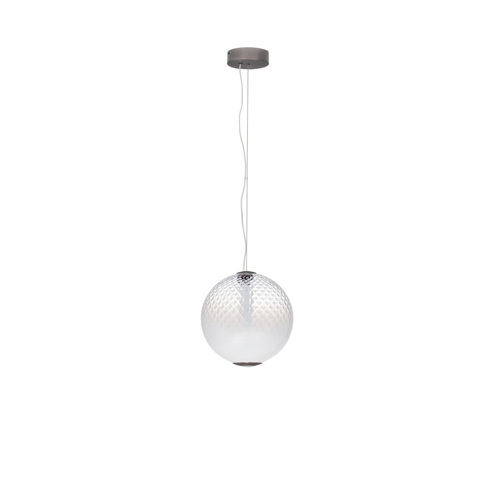 Pendant lamp Aora convex opal glass Lyora 5212017483805