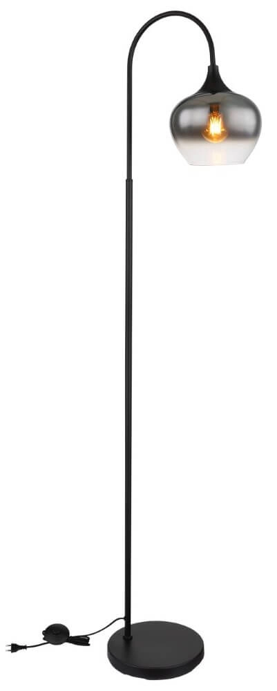Design vloerlamp Maxy zwart Globo 9007371432417