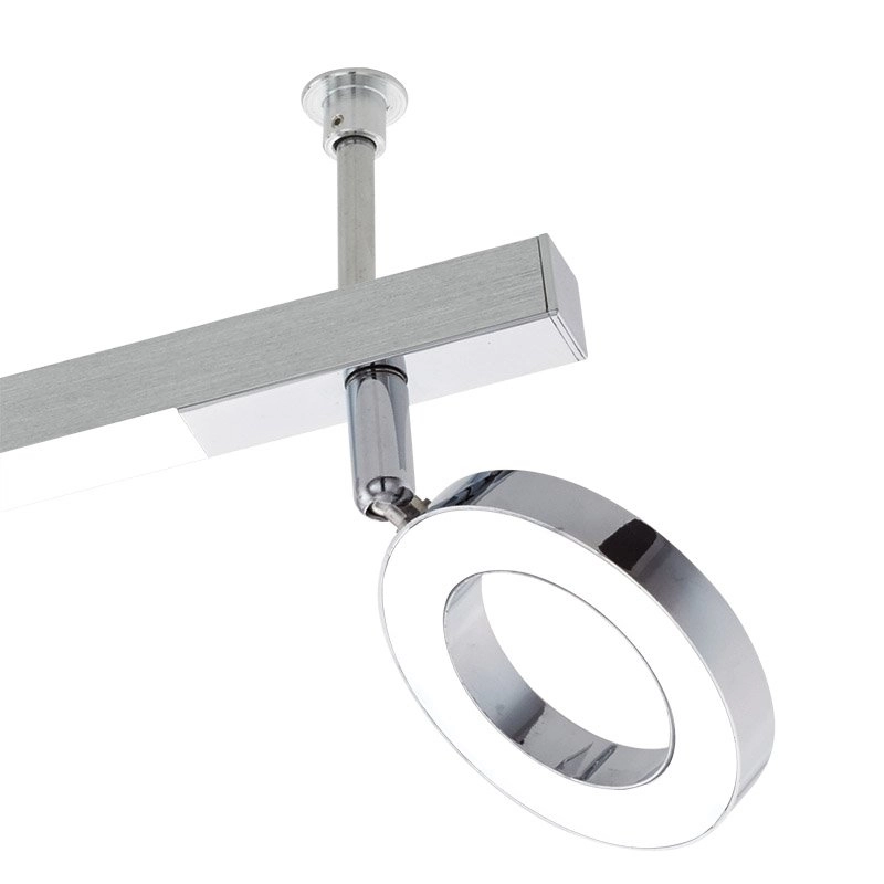 Ledspot Cardillio 1 4-lichts metaalgrijs Eglo 9002759961824