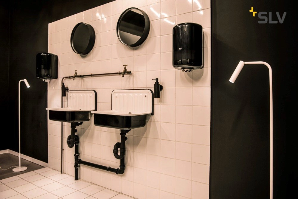 Vloer leeslamp Karpo SLV 4024163199469