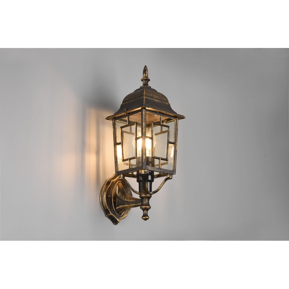 Klassieke wandlamp Volturno antiek bruin Trio 4017807543575