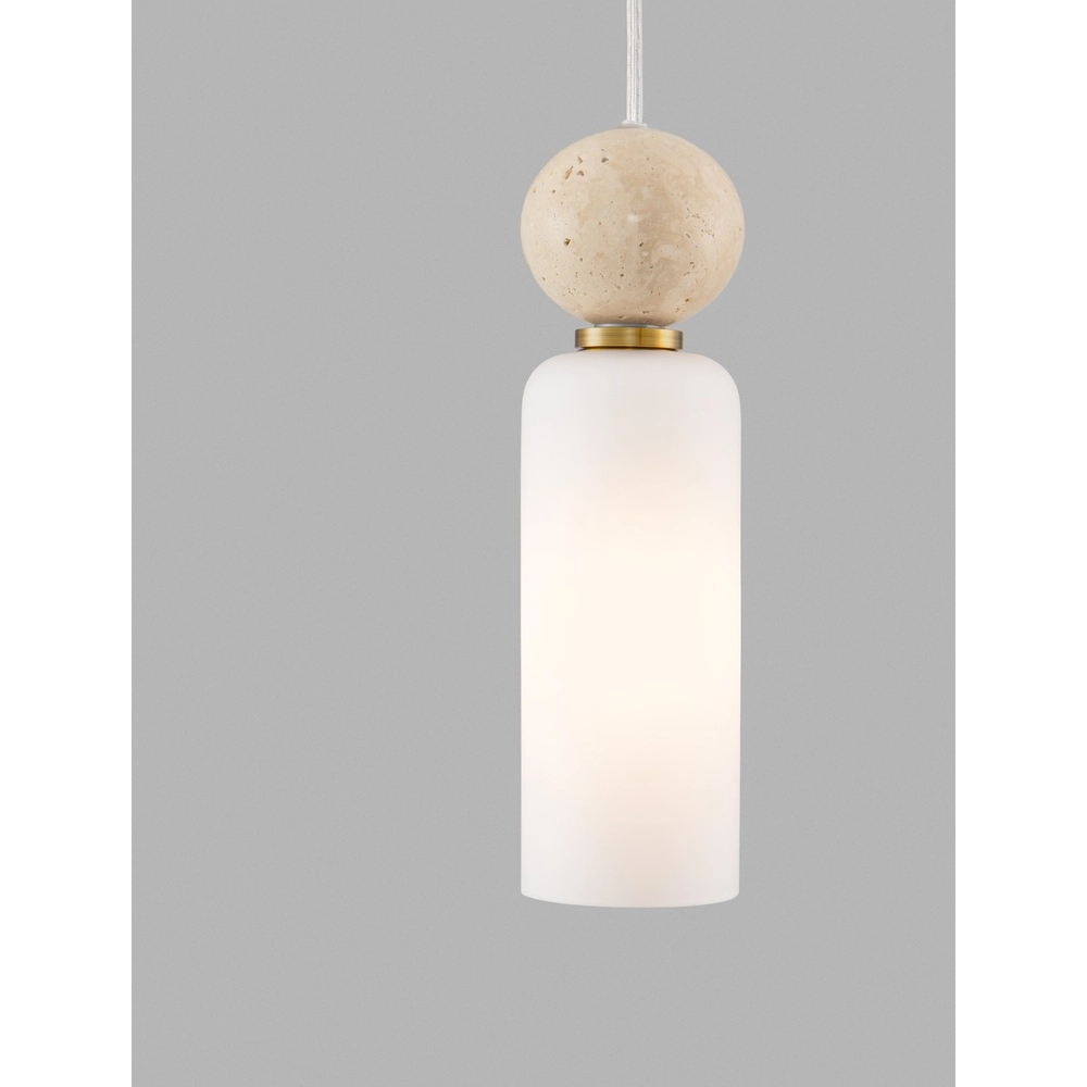 Hanglamp Filomena 1-lichts goud Lyora 5212017483485
