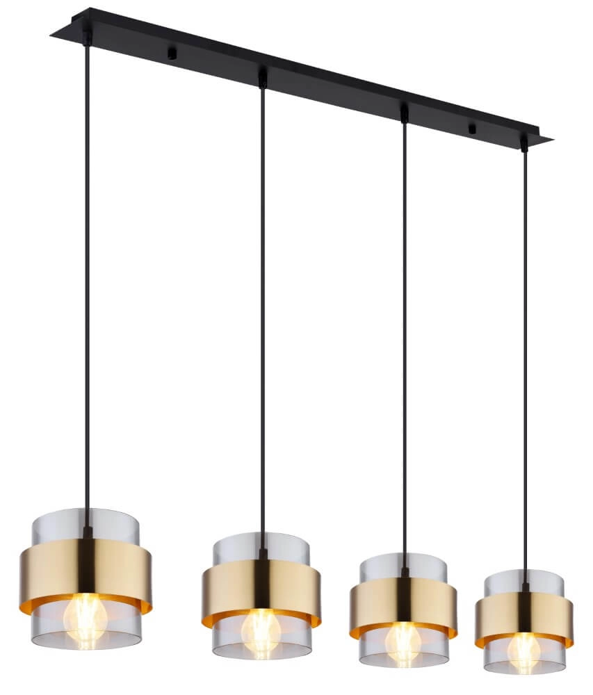 Design hanglamp Milley 4-lichts Design hanglamp Milley 4-lichts