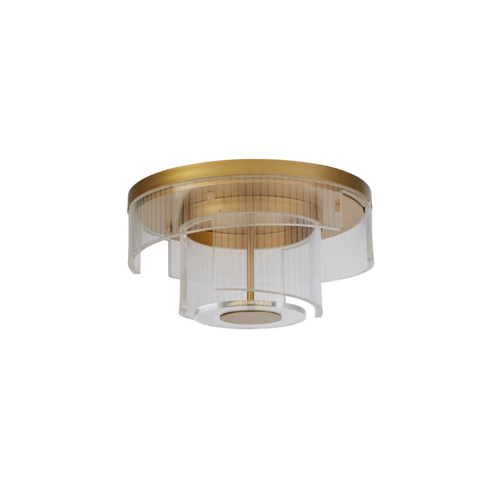 Plafondlamp Deco goud Searchlight 5053423273433