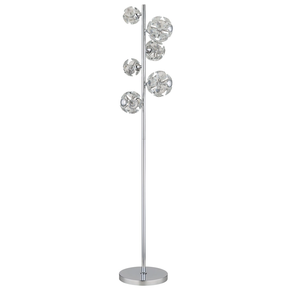 Vloerlamp Virina chroom Globo 9007371512263