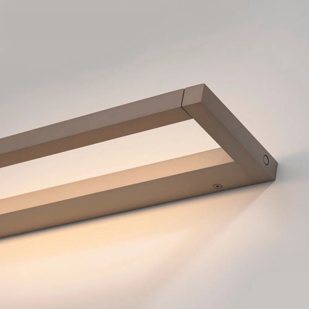 Strakke wandlamp Pure Puro brons 100cm Paul Neuhaus 4012248384237