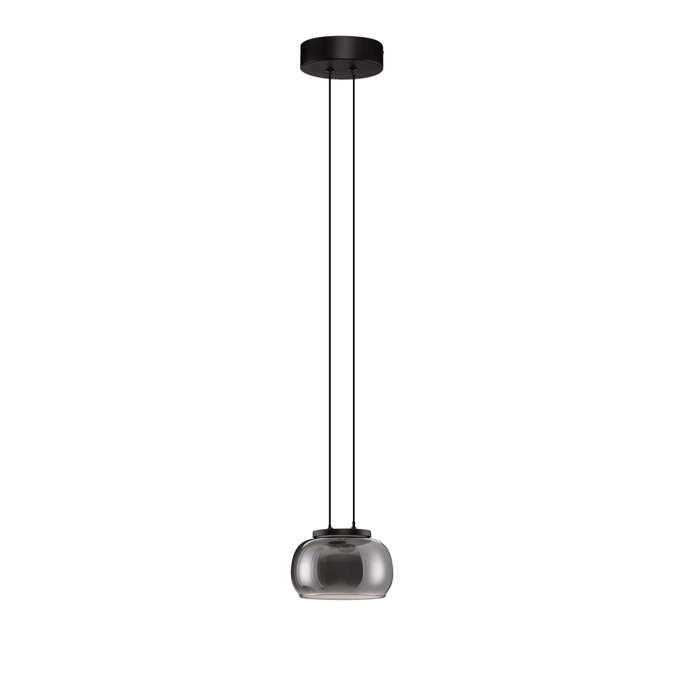 Moderne hanglamp Bios enkel zwart Lyora 5212017458513