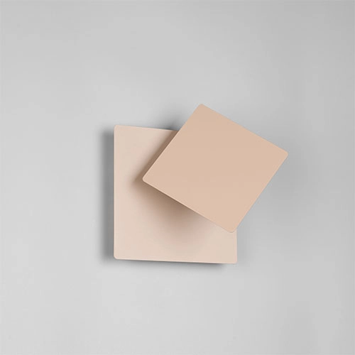 Moderne wandlamp Mio zand bruin Trio 4017807677898