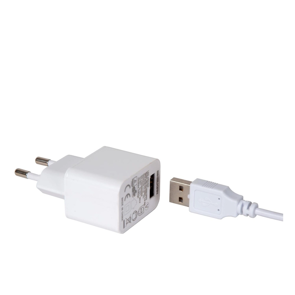 Oplaadbare leeslamp Antrim zwart IP54 Lucide 5411212272256