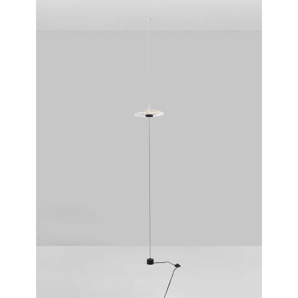 Vloerlamp Olea design wit Ø 35cm Lyora 5212017456953