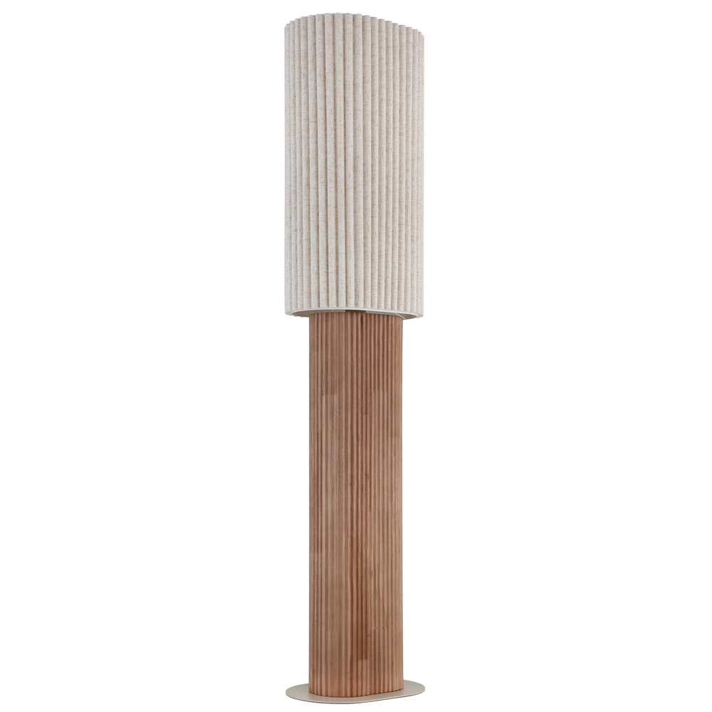 Unieke vloerlamp Jannie bruin Globo 9007371592906