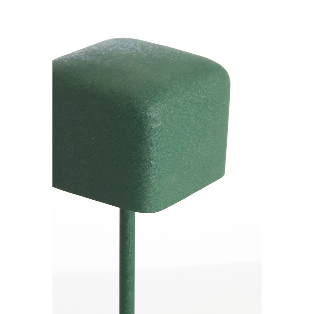 Nachtkastlamp Elenie 15x15cm - mat donker groen Light & Living 8717807818791