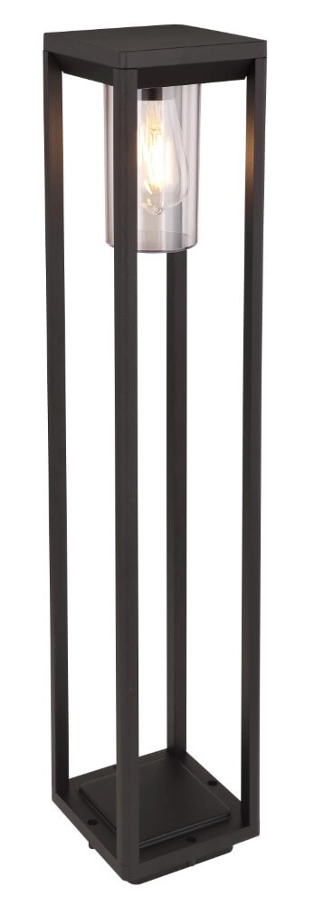 Zwarte staande buitenlamp Candela 80cm