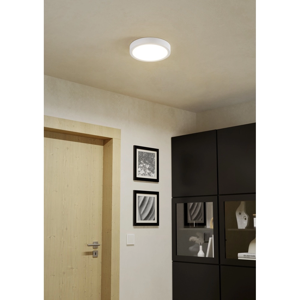 Led plafonnière Fueva 6 rond - wit - Ø 21,1cm Eglo 9008606330157