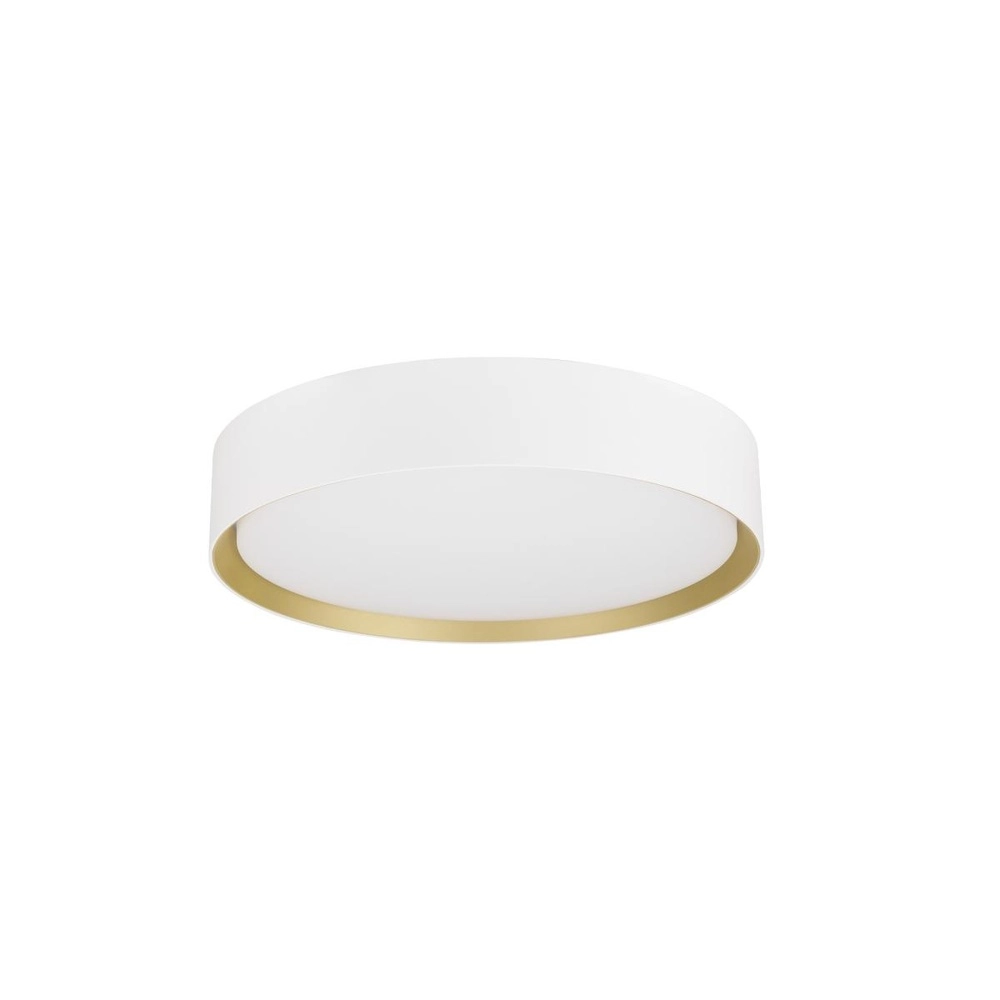 Plafondlamp Decona Ø 30cm wit met goud - 3000K/4000K SLV 4024163302975