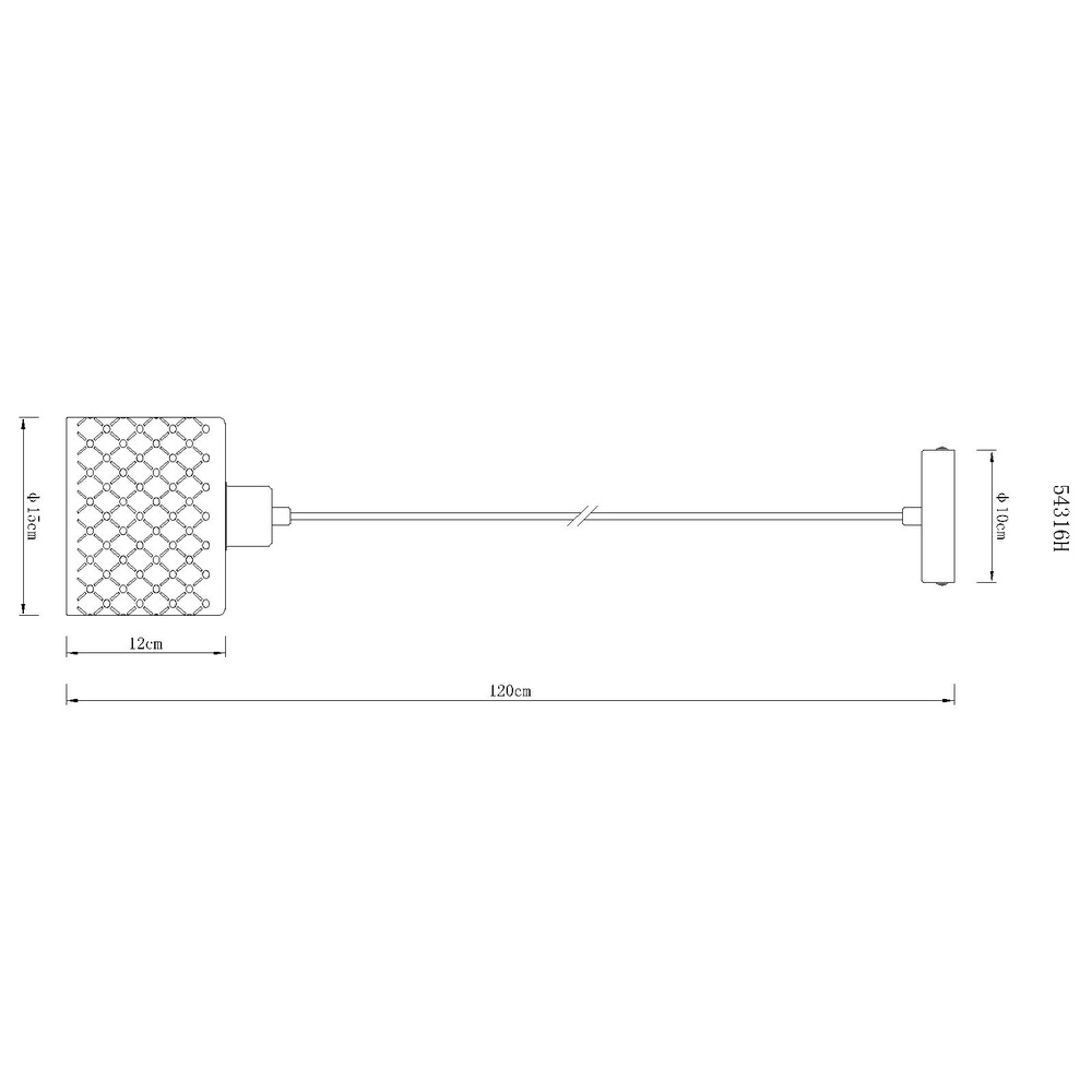 Design hanglamp Alonso zwart Globo 9007371566266