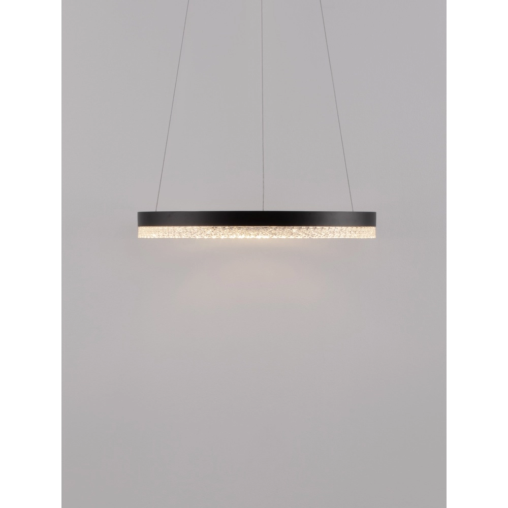 Hanglamp Adria zwart Ø 40cm Lyora 5212017443762