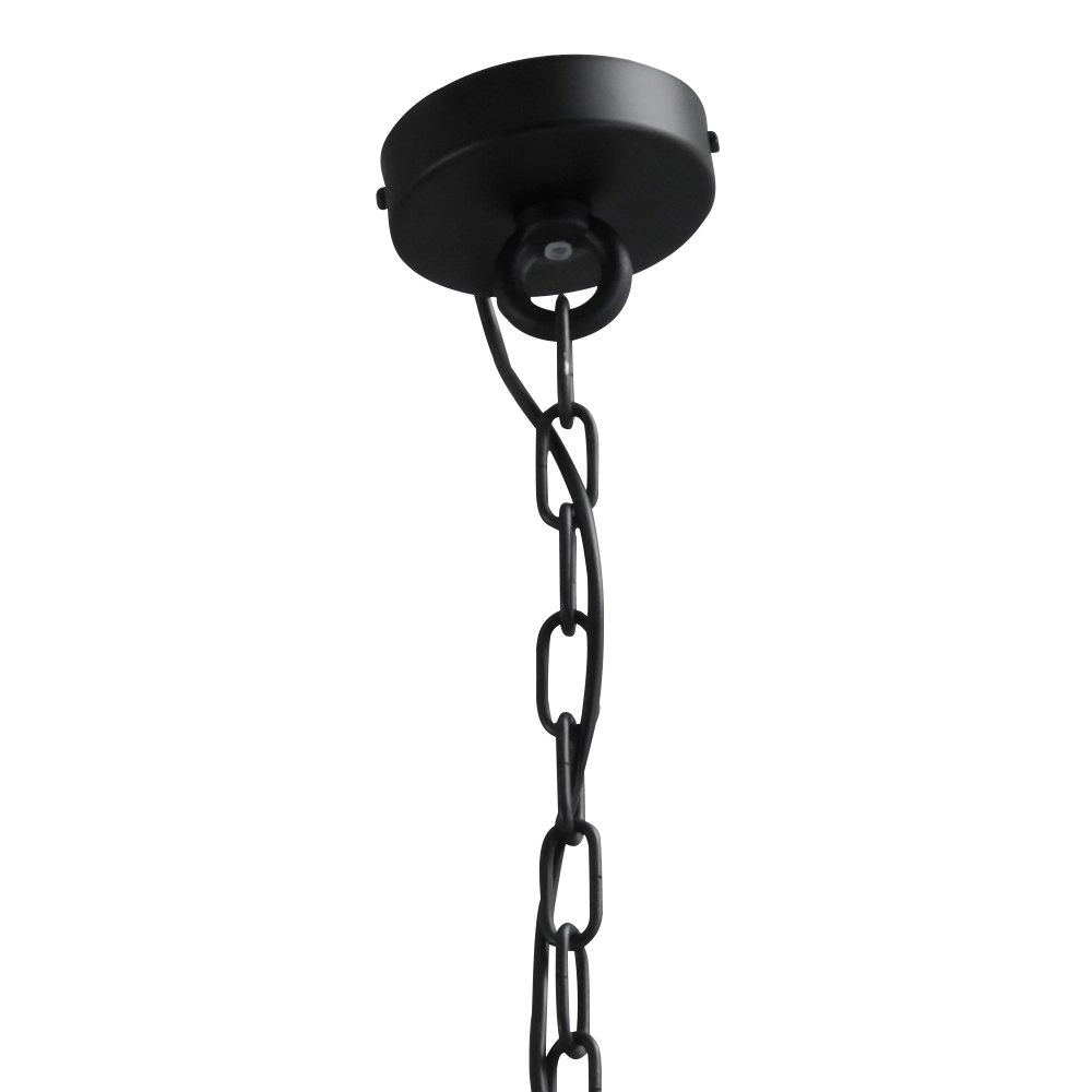 Roodkoperen industrie hanglamp Industria 44 Bud 44cm roodkoper met zwart Masterlight 8718121232850