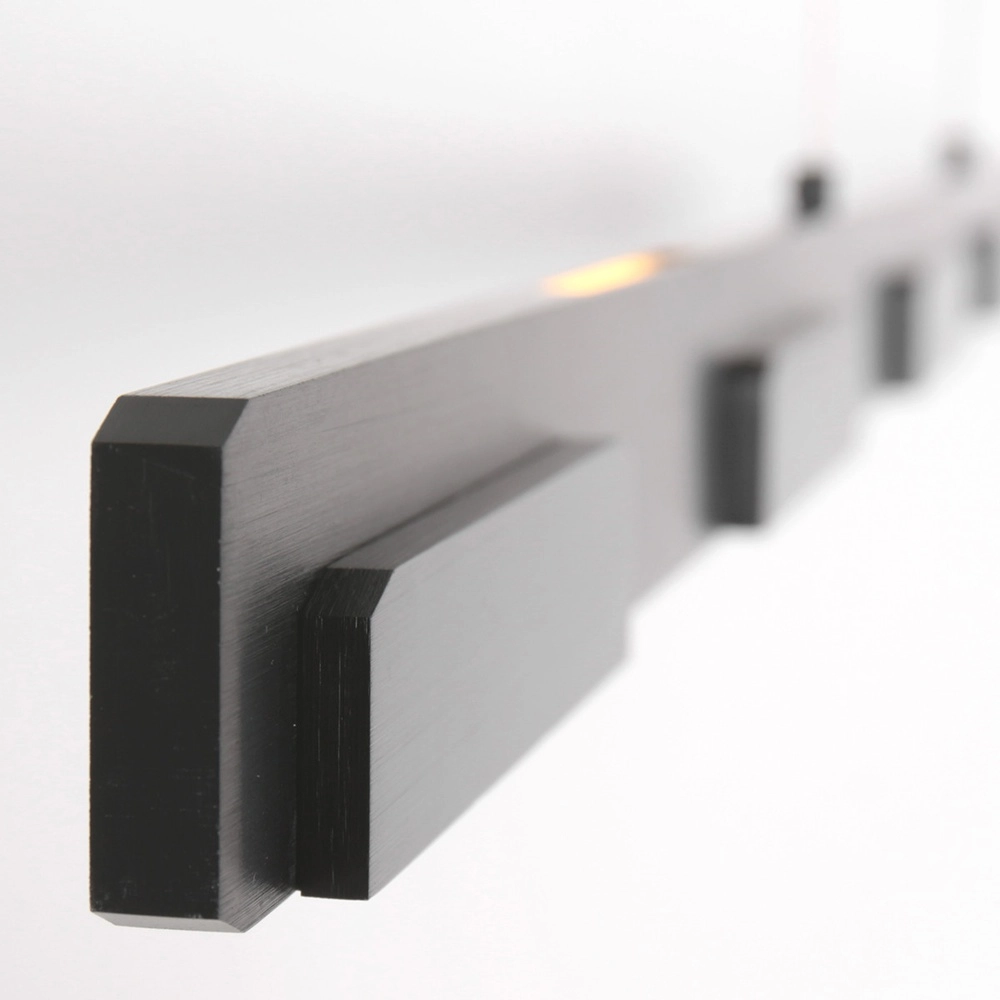 Strakke hanglamp Bloc zwart Steinhauer 8712746148275