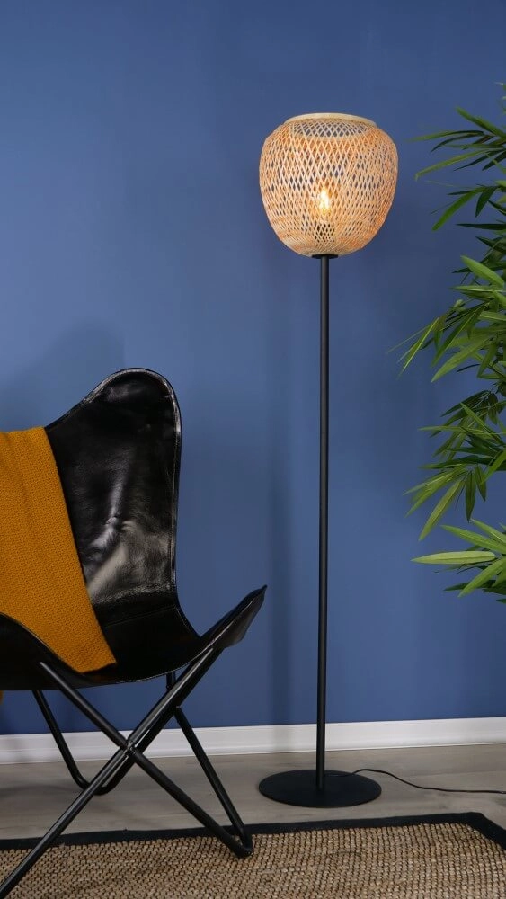 Rotan vloerlamp Dembleby Eglo 9002759432645