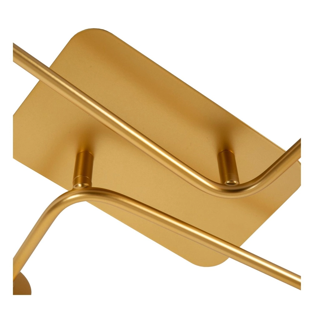 Plafondlamp Lester 4-lichts goud Lucide 5411212211736