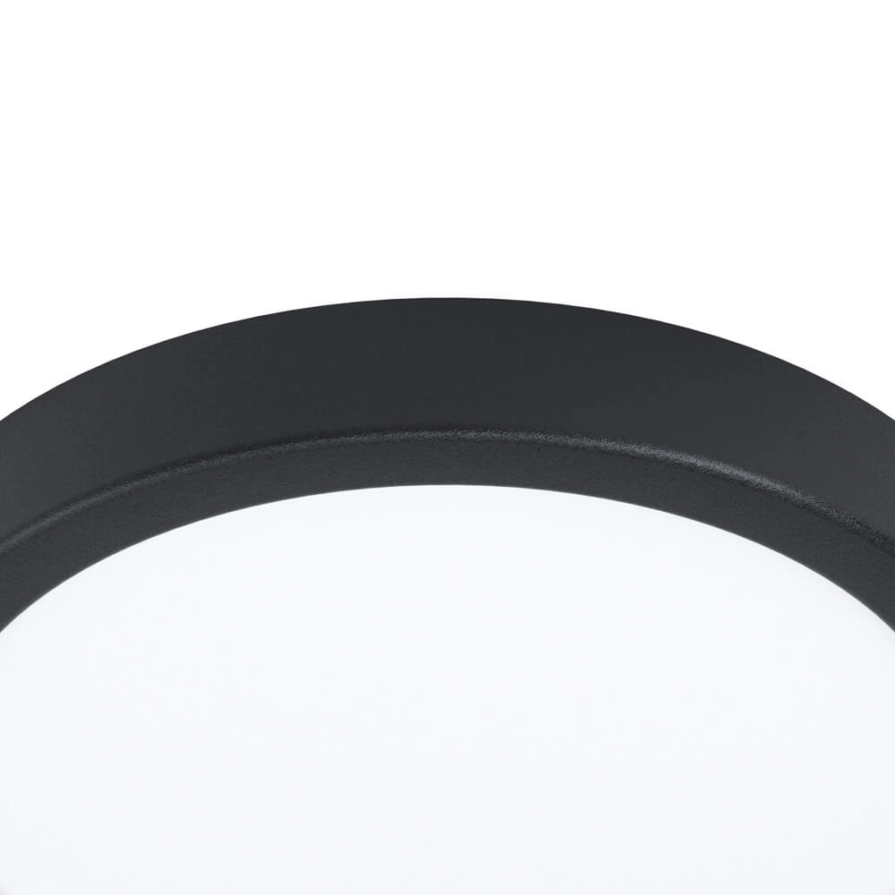 Led plafondlamp Fueva 5 16,5w - 4000K - Ø21cm zwart Eglo 9002759992347