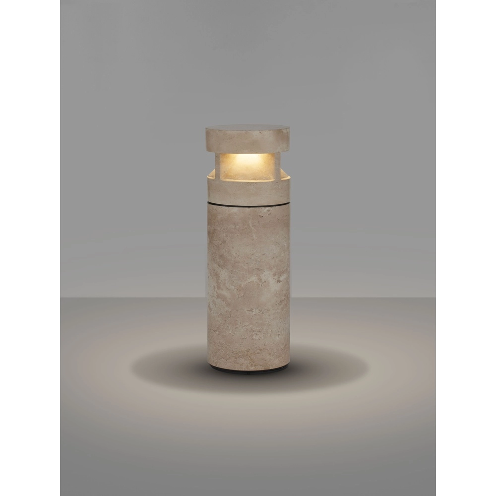 Unieke tuinlamp Balma marmer