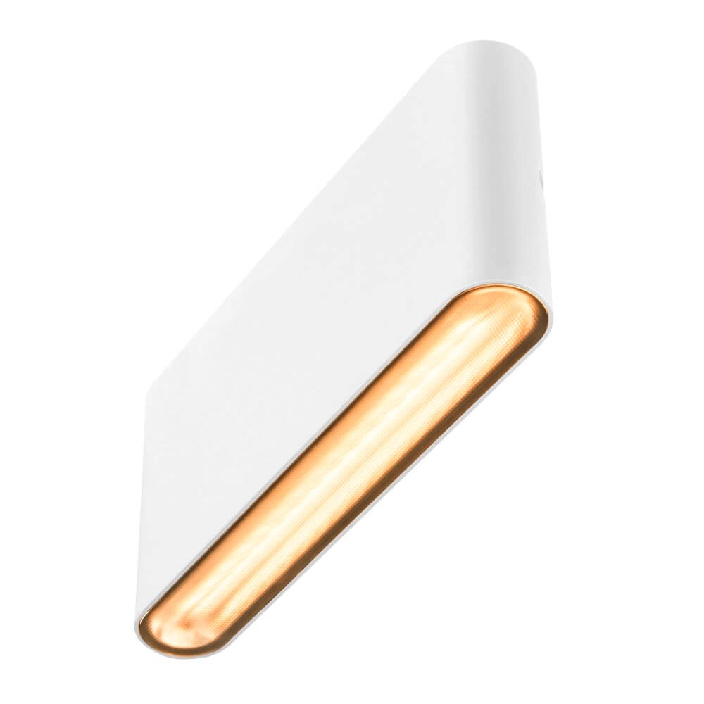 Led muurspot Oval 18 Up & down - wit SLV 4024163273435