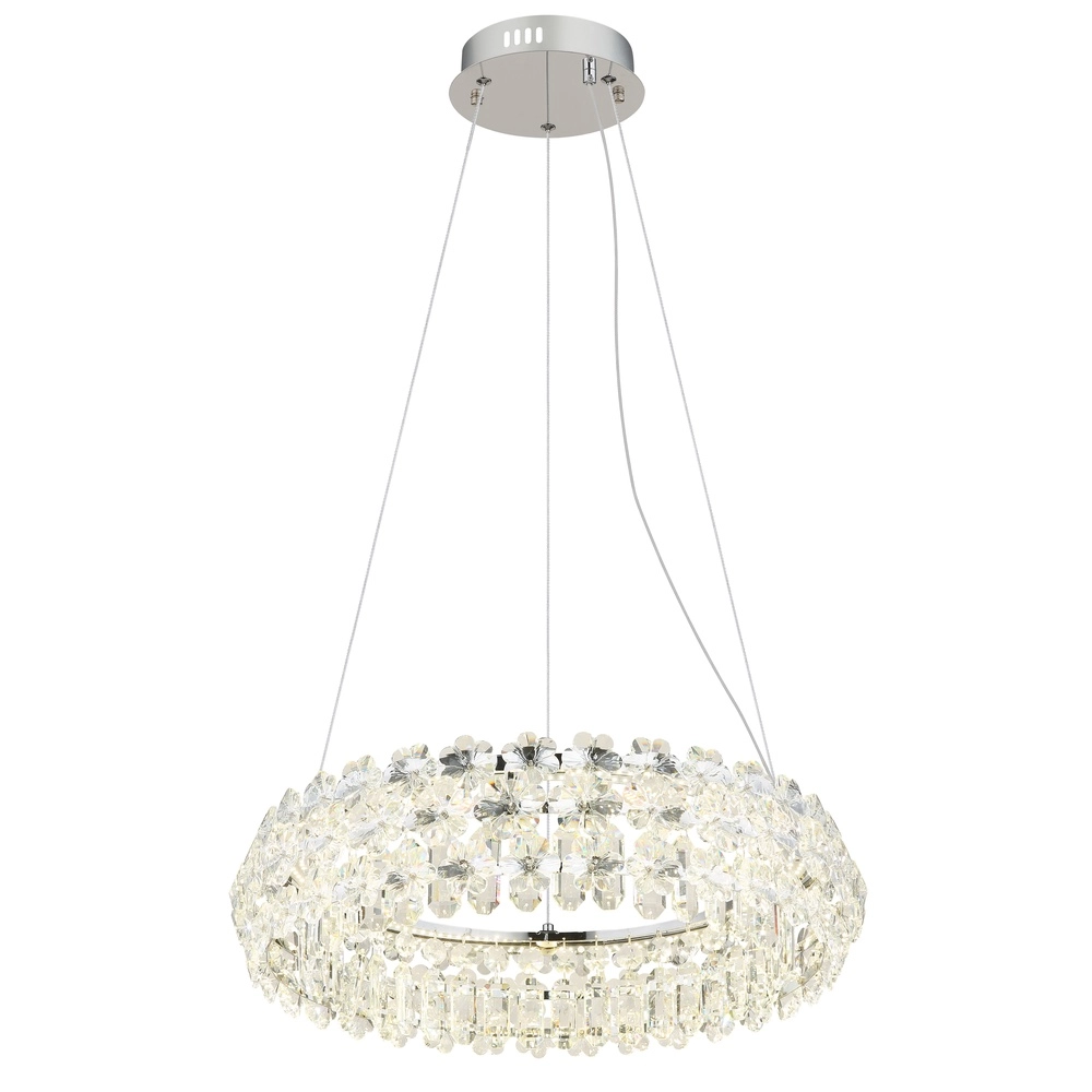Hanglamp Diann chroom