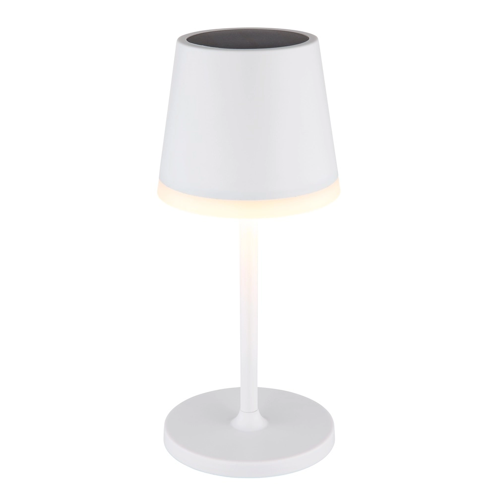 Solar tafellampje Vannieso wit Globo 9007371449699