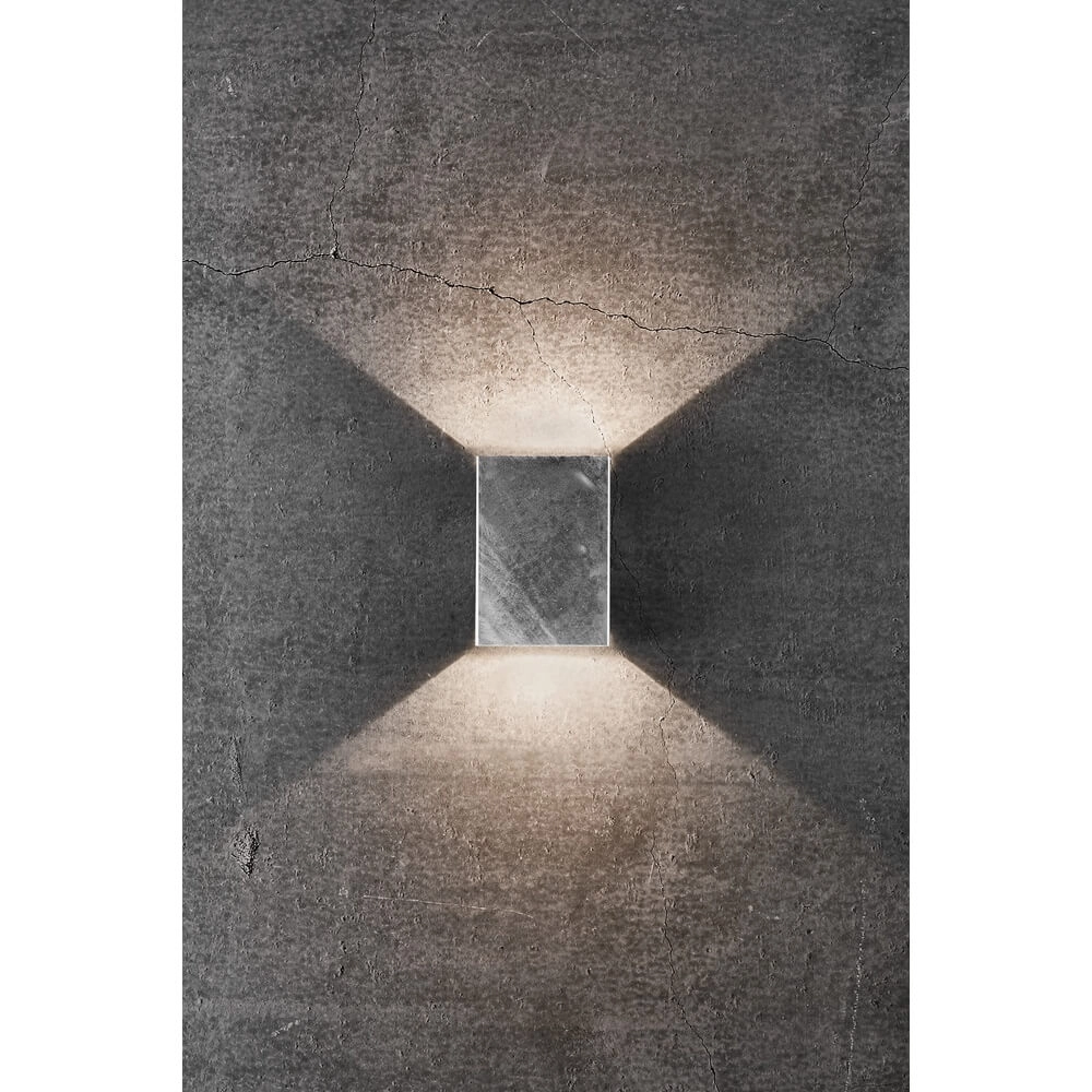 Wandlamp zink Fold strak design Nordlux 5704924000553