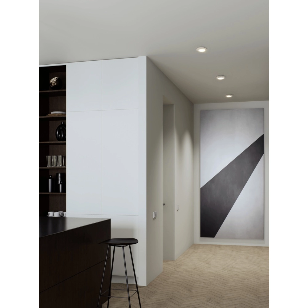 Set van 3 inbouwspots Barranco wit Ø 9cm - 4,5W - 3000K Eglo 9008606359240