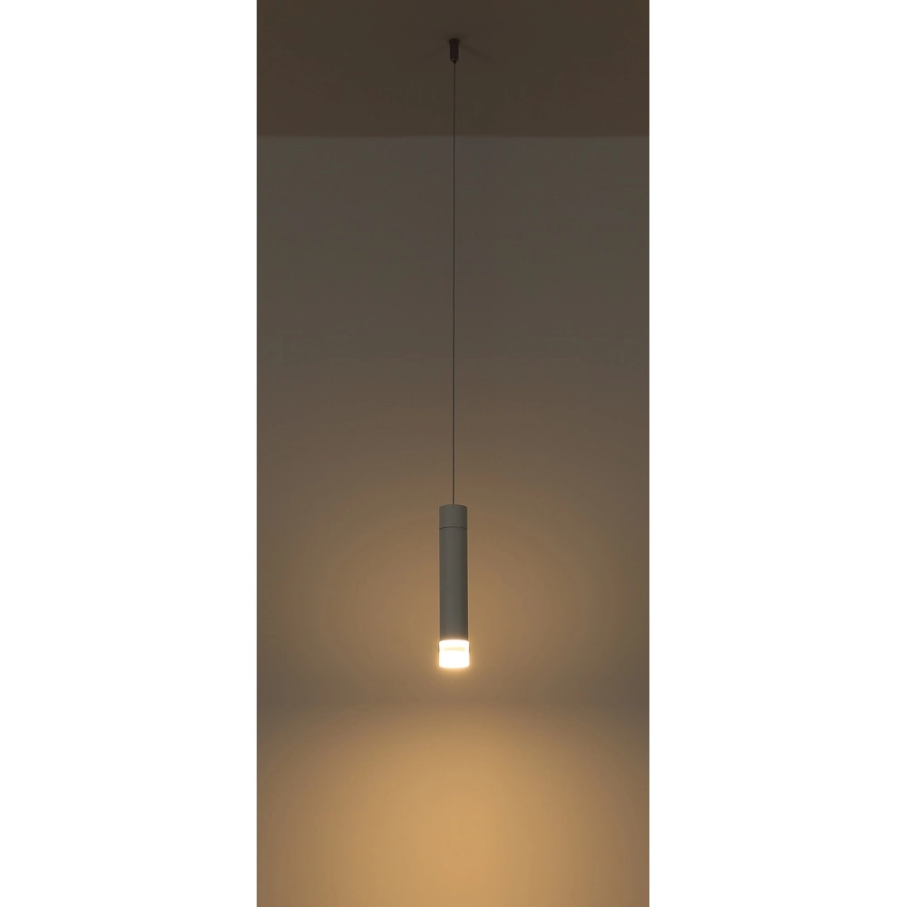 Strakke hanglamp Pelo wit Globo 9007371566358