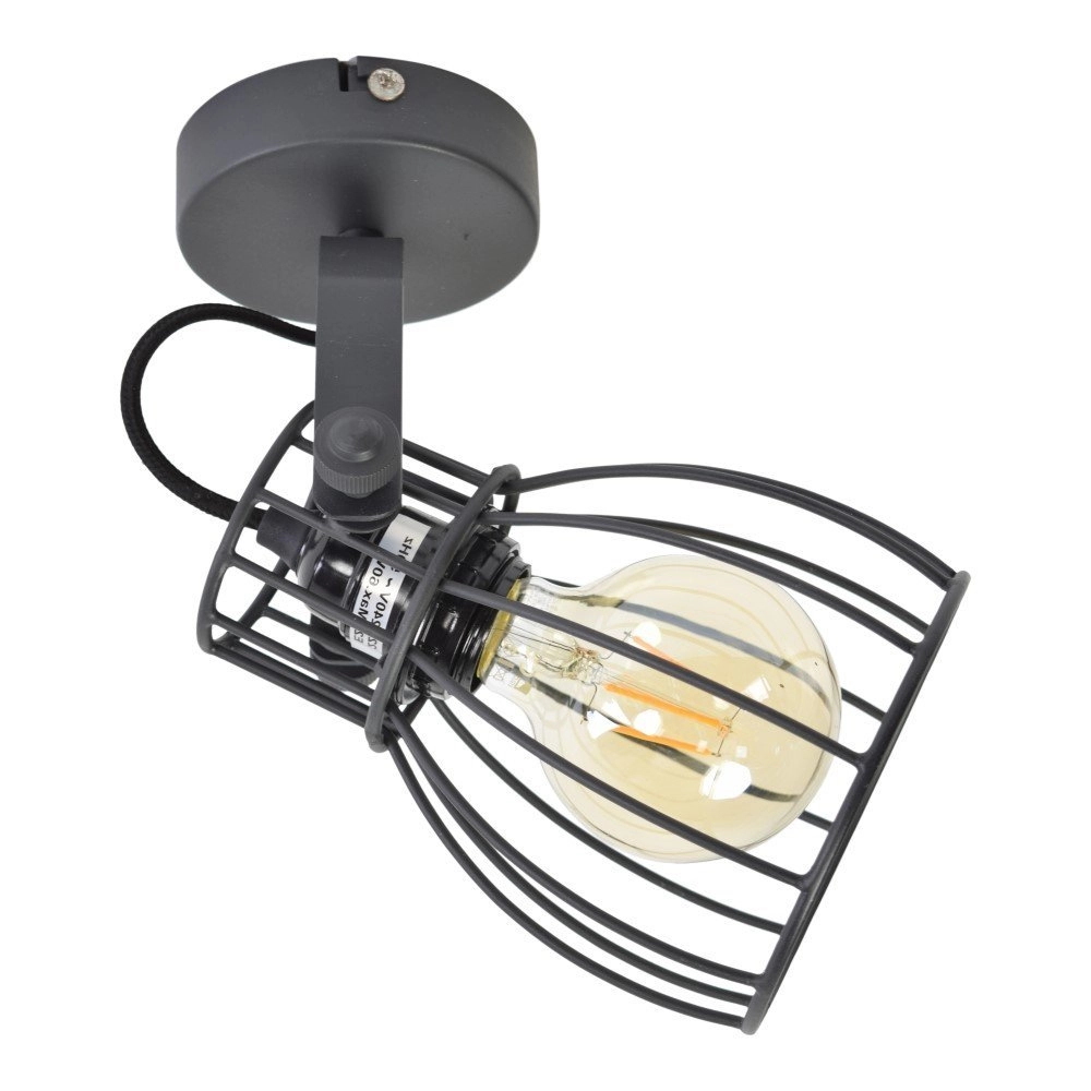 Plafondlamp Wire zwart Plafondlamp Wire zwart