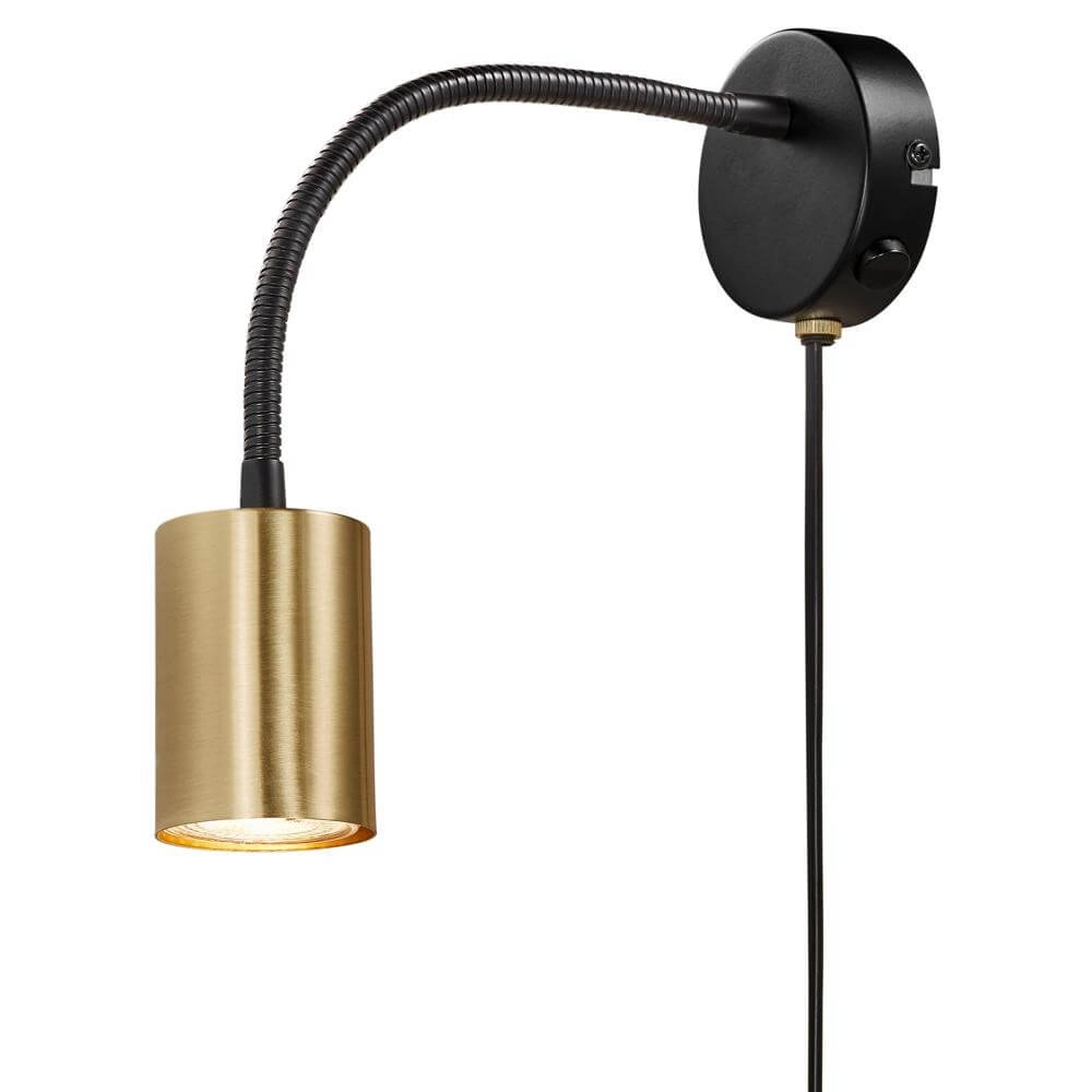 Wandlamp Explore messing