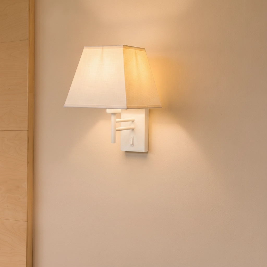 Wandlamp Logan wit
