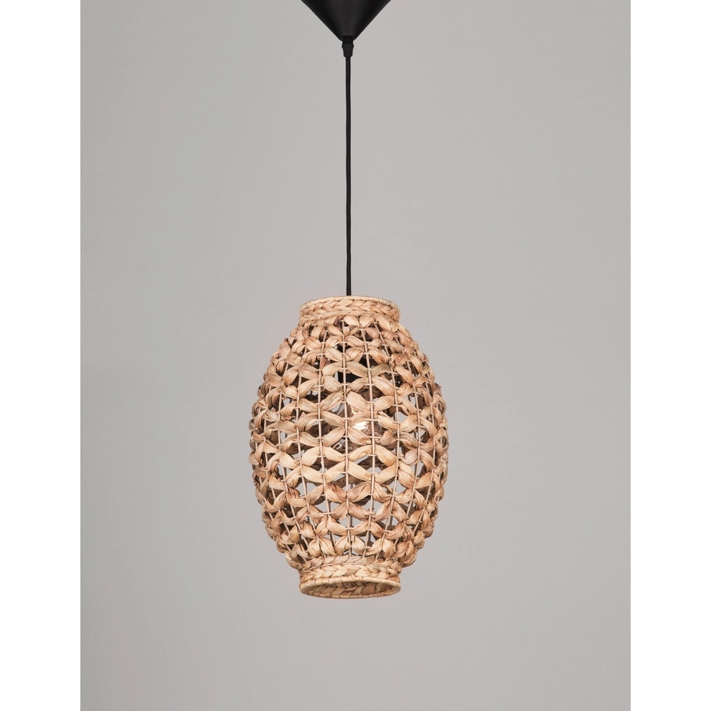 Rotan hanglamp Griffin Ø 24,5cm Lyora 5212017421340