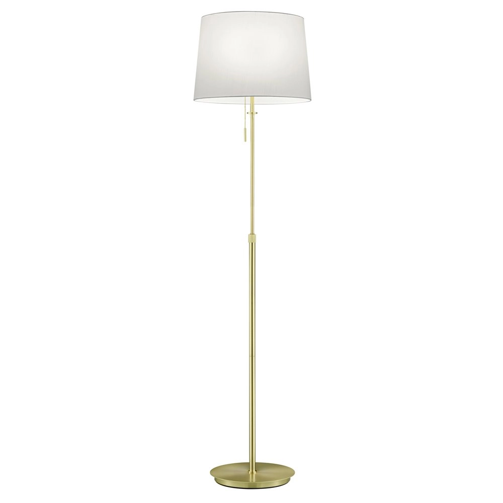 Schemerlamp Lyon 138cm messing