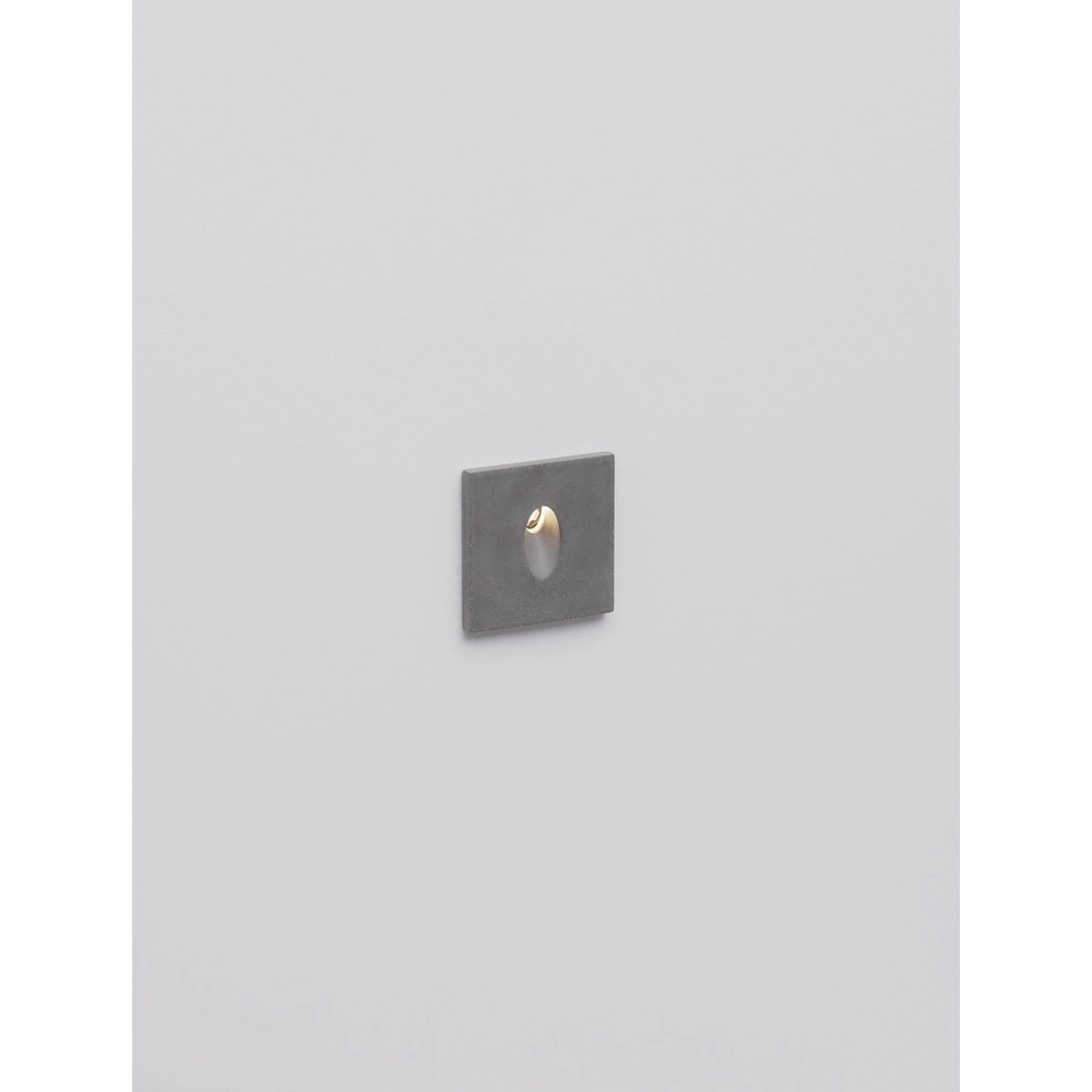 Inbouwlamp Finlo grijs rond