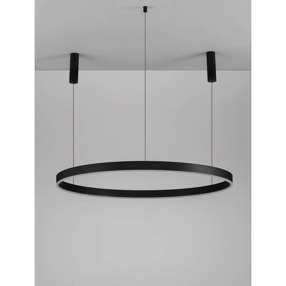 Hanglamp Motif zwart Ø 120cm 3000K Lyora 5212017439260