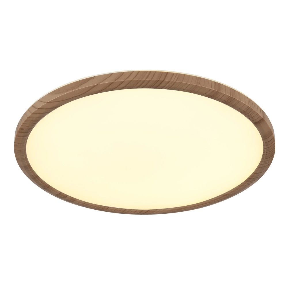 Plafonniere Sapana Ø 29,4cm hout Globo 9007371445424
