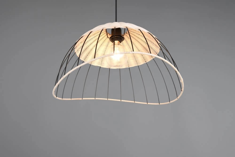 Rotan hanglamp Sandrine Ø 48cm Trio 4017807637656