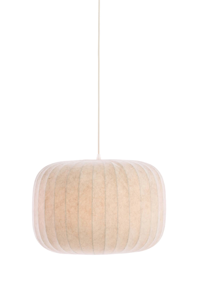Japandi hanglamp Lexa crème Ø 44cm Japandi hanglamp Lexa crème Ø 44cm
