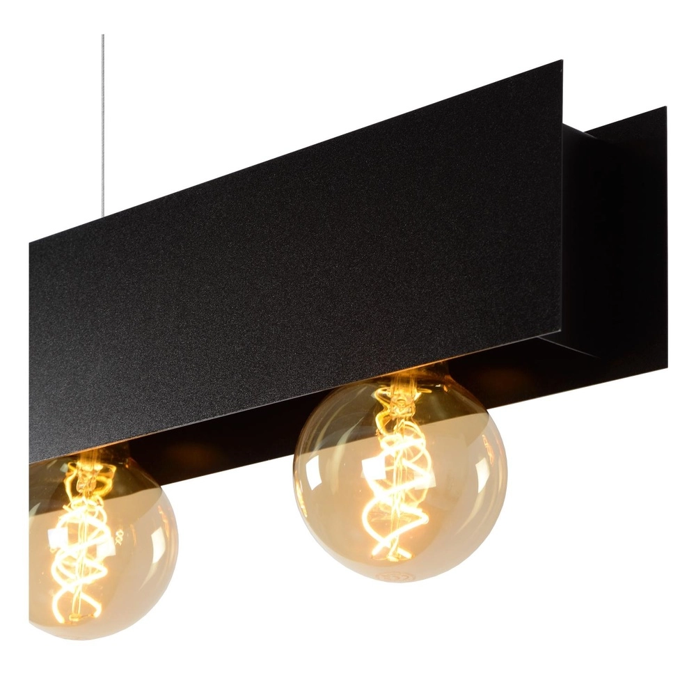 Design hanglamp Surtus 4-lichts zwart Lucide 5411212302397
