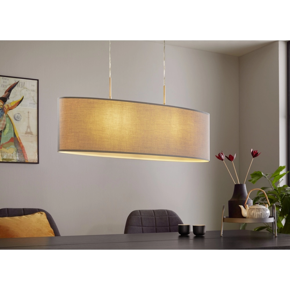 Ovale hanglamp Pasteri nikkel Eglo 9008420552766