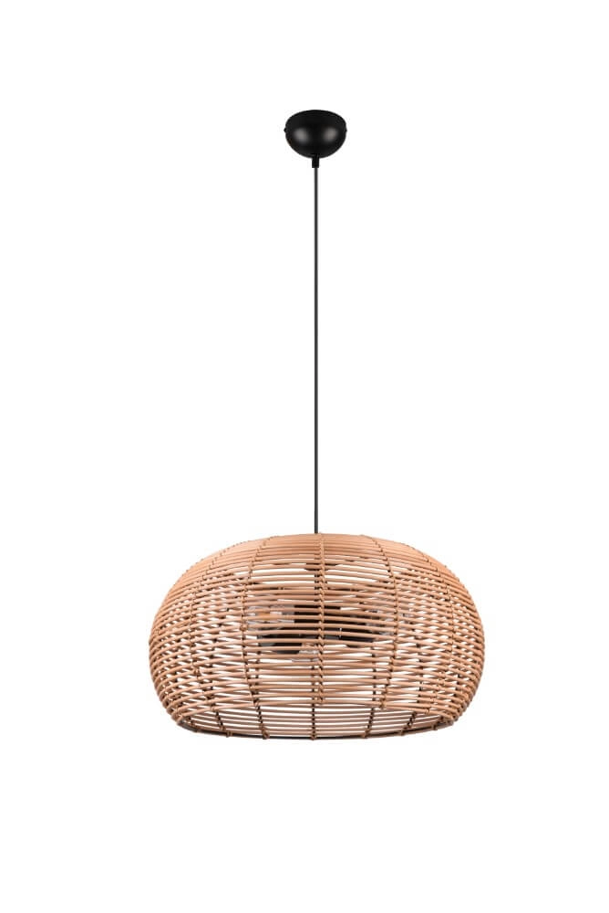 Rotan hanglamp Inga Ø 50cm