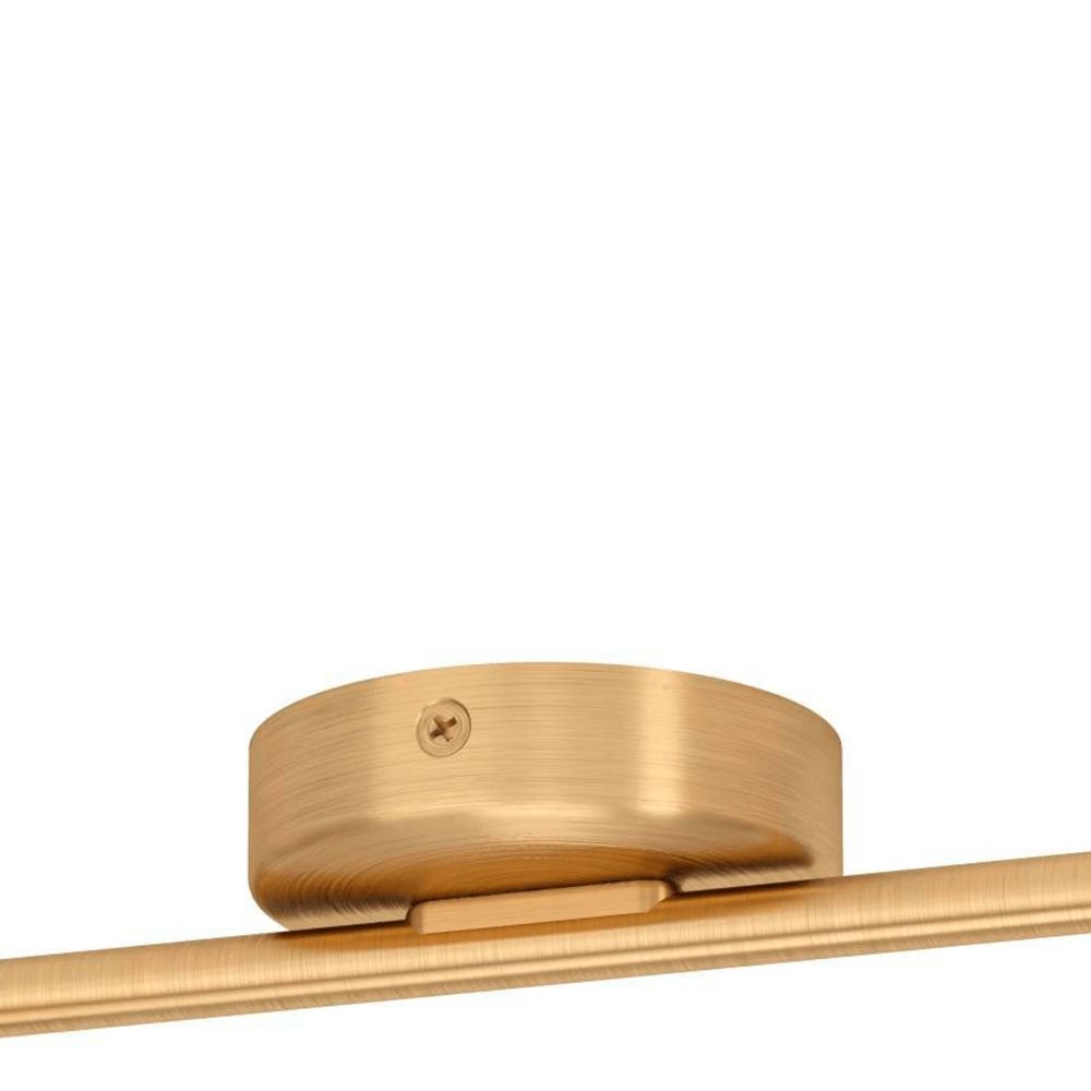 Messing plafondspot Seras 2x GU10 Eglo 9008606235650