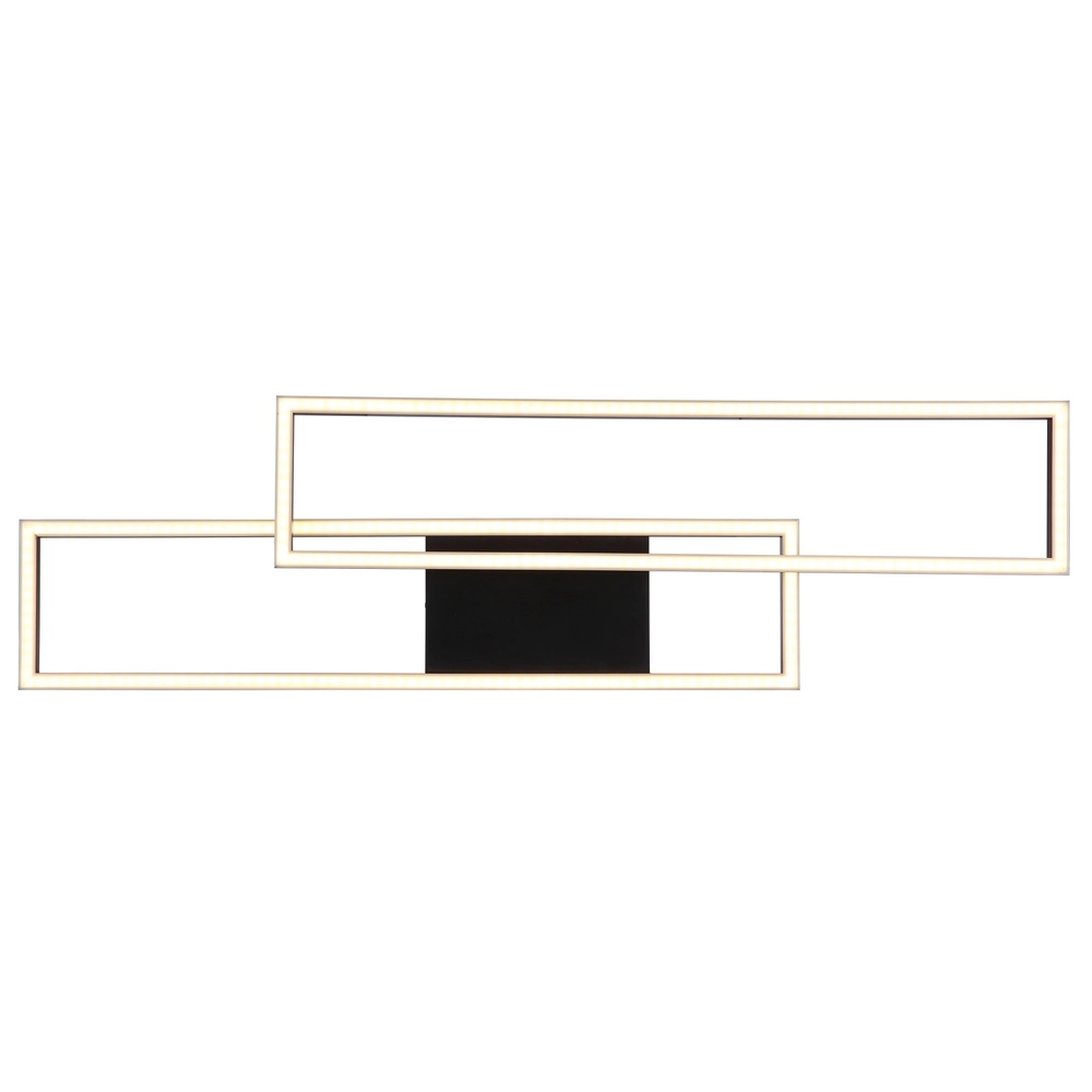 Moderne plafondlamp Tatjana zwart Globo 9007371566310