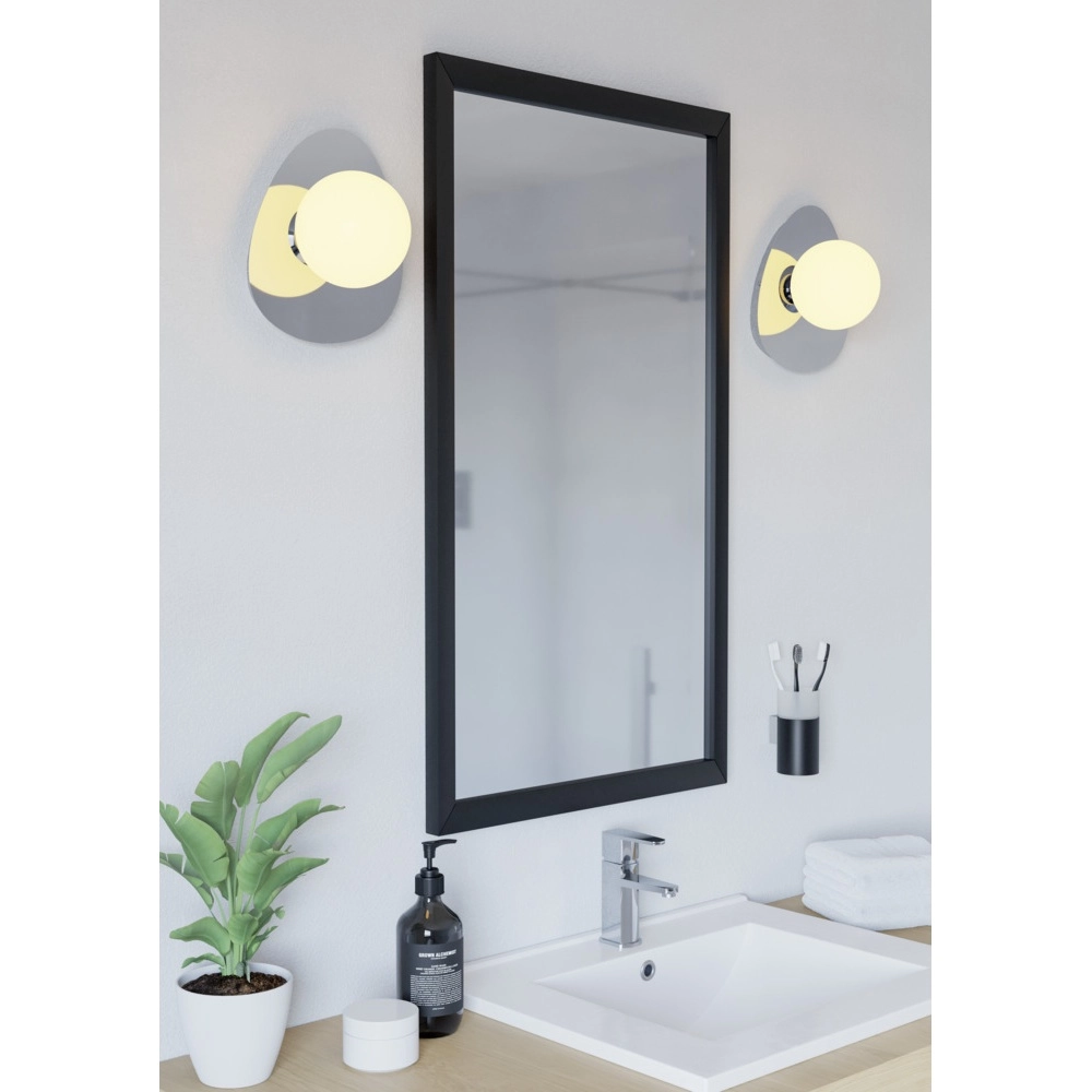 Plafondlamp Castrovido enkel chroom Eglo 9008606360727