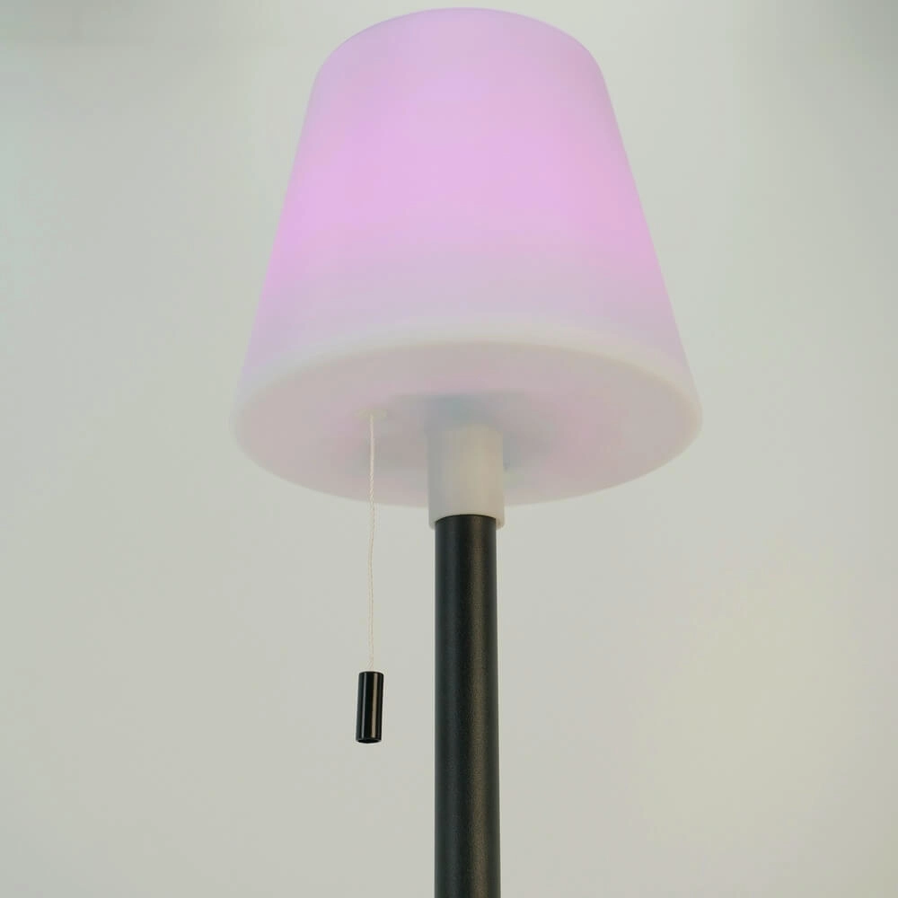 Design tafellamp Montapalma zwart met wit kegel Eglo 9002759758899